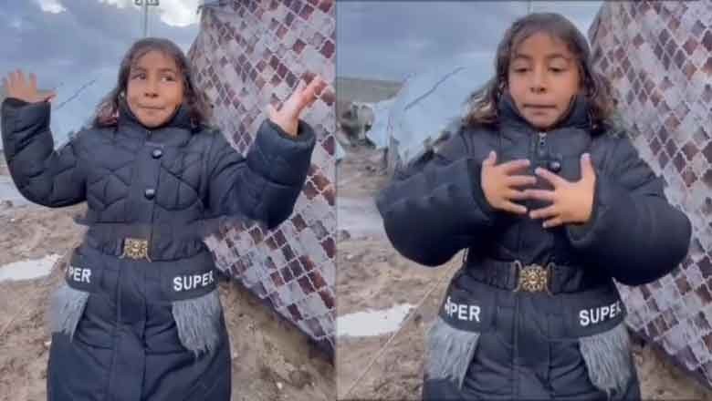 "The tears we shed, no one sees," little Palestinian girl asks to stop genocide