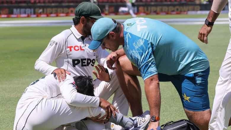 Saim Ayub suffers ankle injury during Cape Town Test