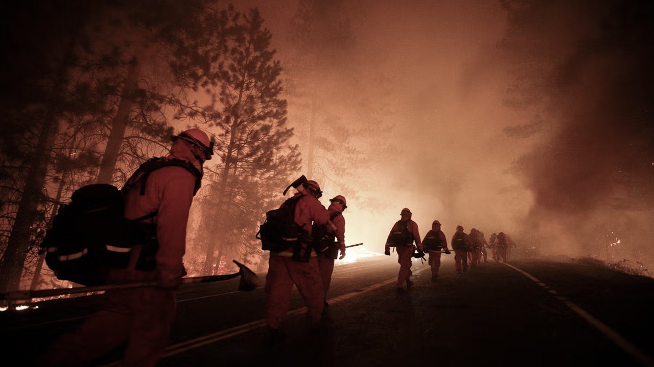 California prisoners join battle against Los Angeles wildfires