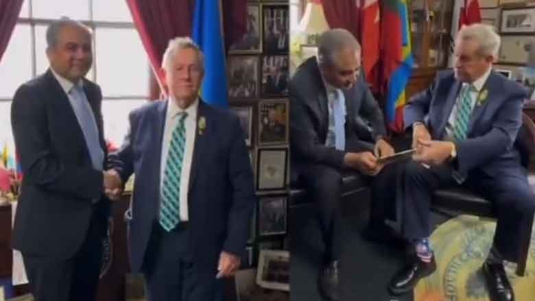 US Congressman writes "free Imran Khan" on X after meeting Mohsin Naqvi